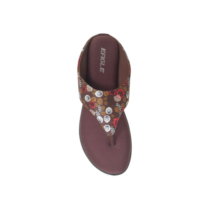 ki-143-a brown Womens Flats