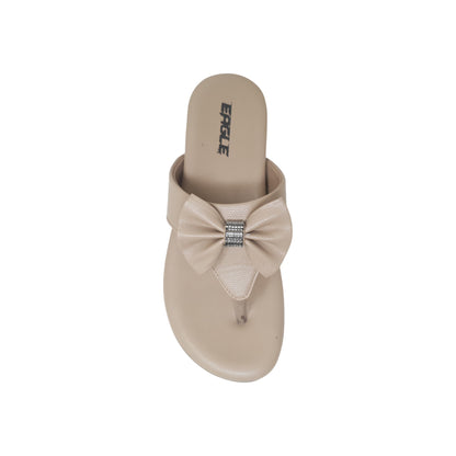 KI-186 Beige Womens Flats