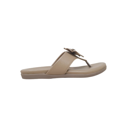 KI-186 Beige Womens Flats