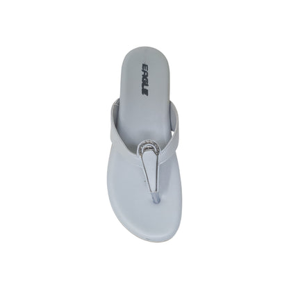 KI-187 Grey Womens Flats