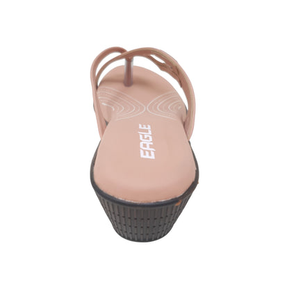 KI-196 Peach Womens Flats