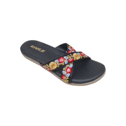 Ki-197 Black Womens Flats