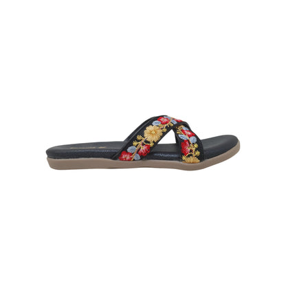 Ki-197 Black Womens Flats