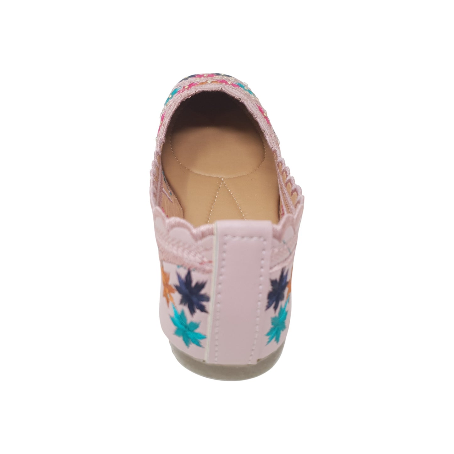 KP-101 Peach Womens Shoes & Ballerines