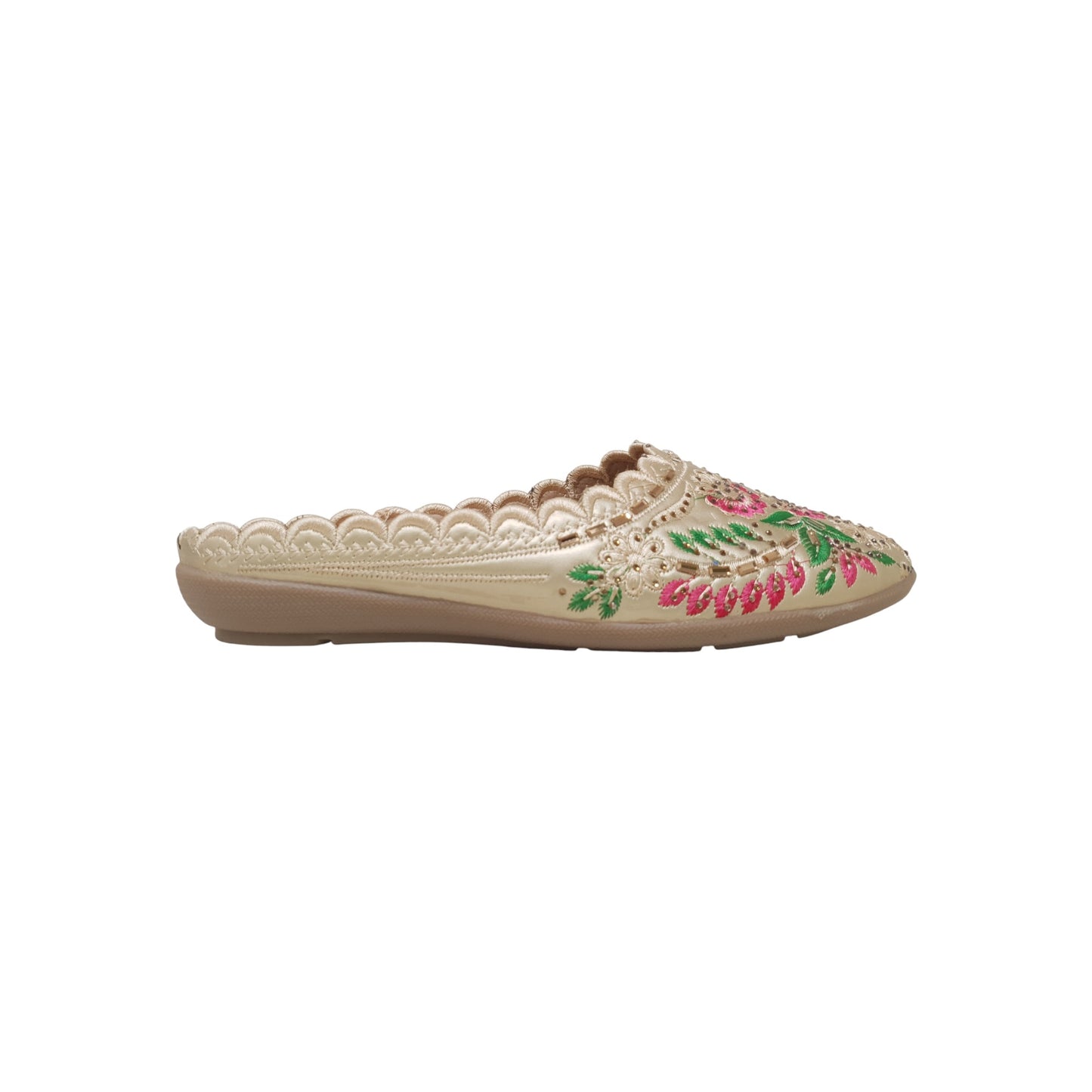 KP-103 Gold Womens Shoes & Ballerines