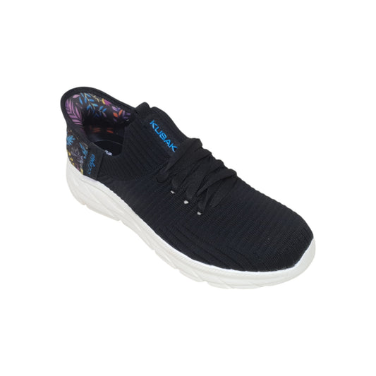 L.Slipon-54 Black Womens Sports Shoes