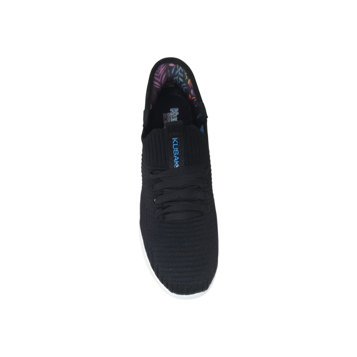 L.Slipon-54 Black Womens Sports Shoes