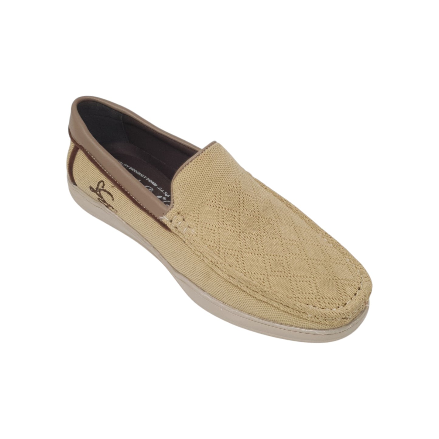 LF-322 Beige Mens Formal & Casual Shoes