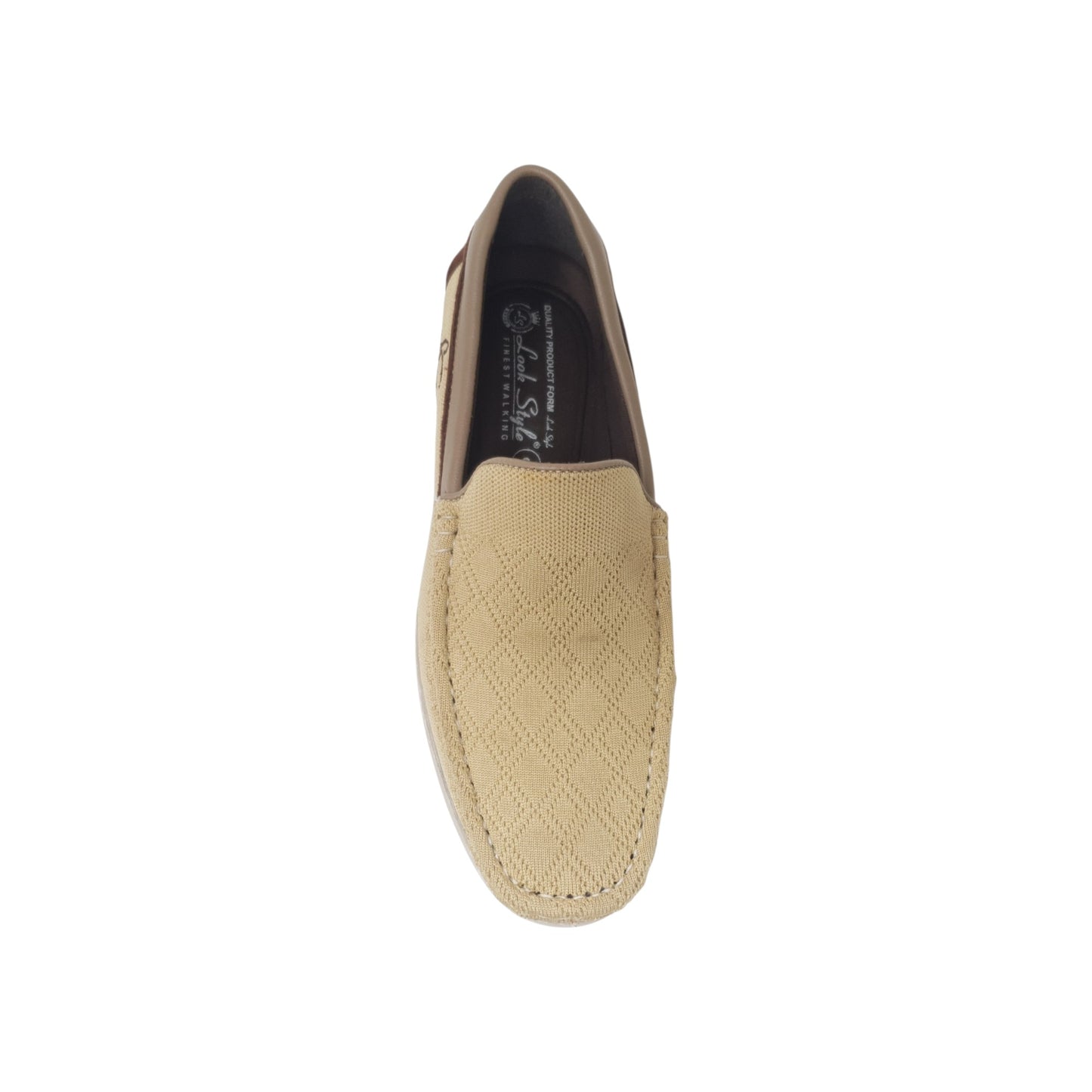 LF-322 Beige Mens Formal & Casual Shoes