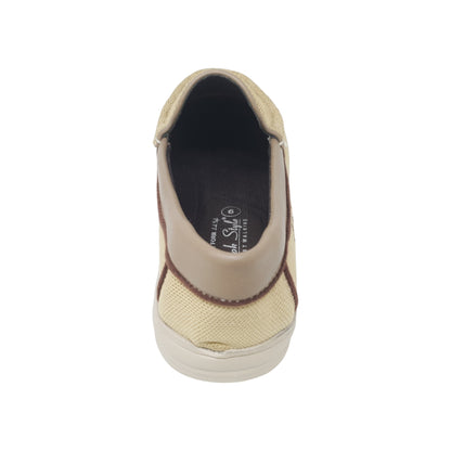 LF-322 Beige Mens Formal & Casual Shoes