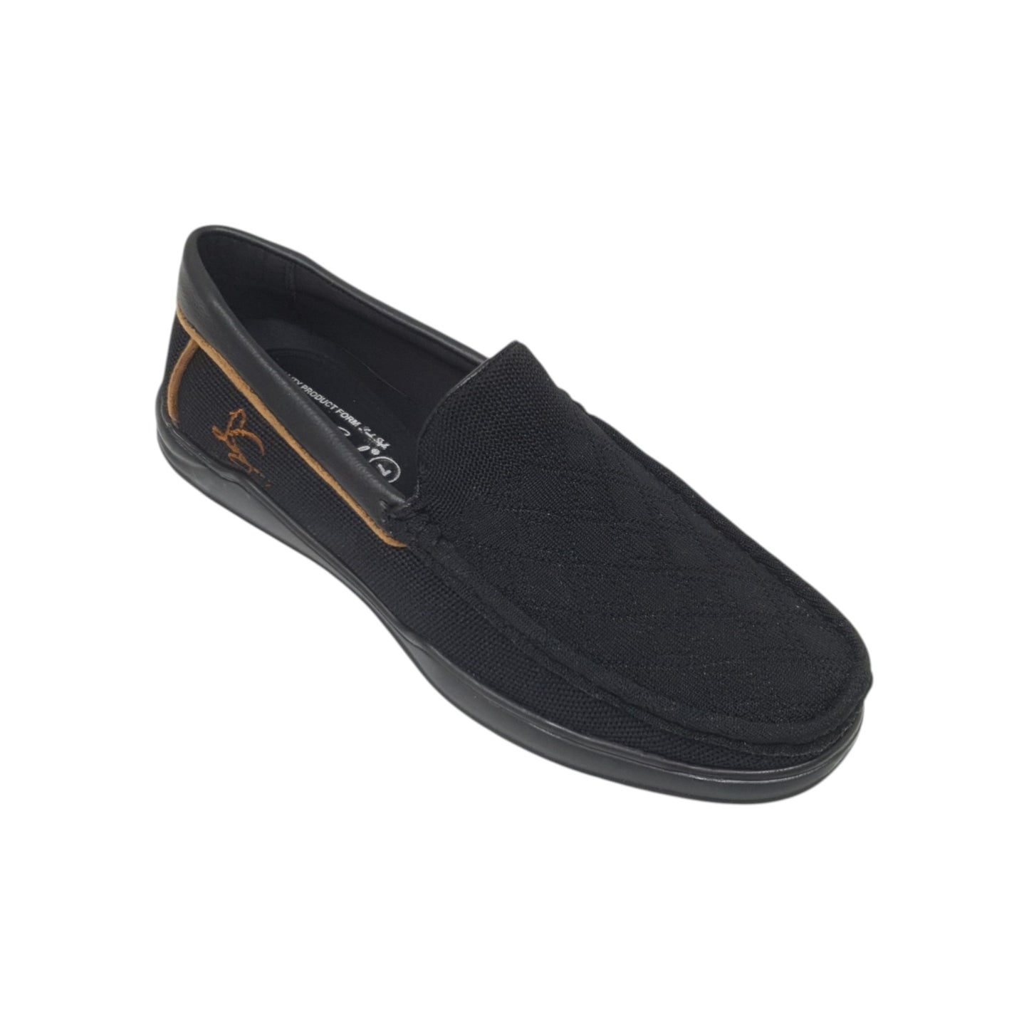 LF-322 Black Mens Formal & Casual Shoes