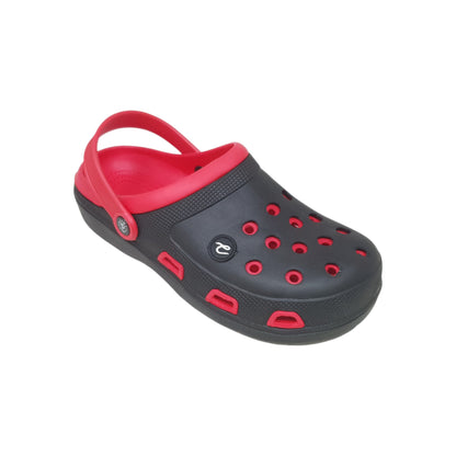 MID-102 Black Womens Clogs & Sliders