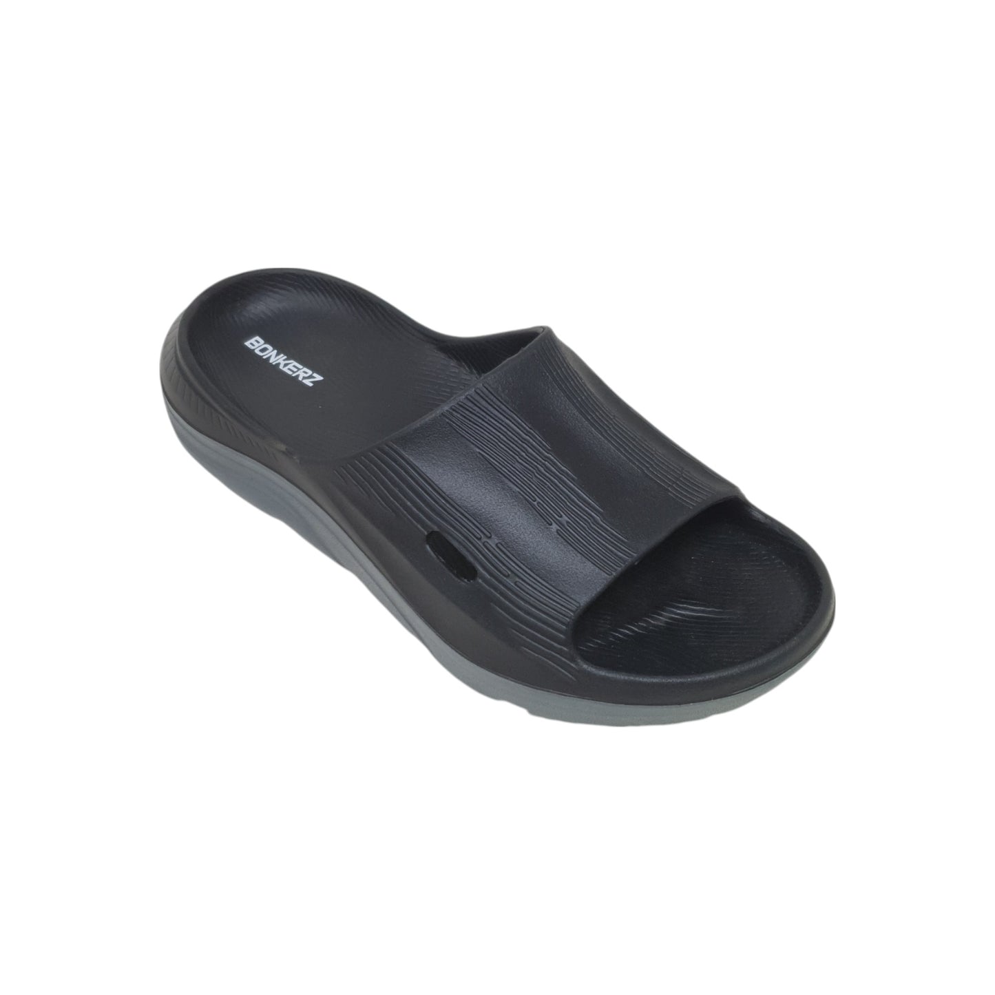 MORRIS-Black Mens Clogs & Sliders