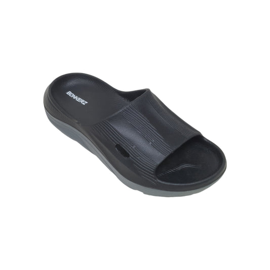 MORRIS-Black Mens Clogs & Sliders