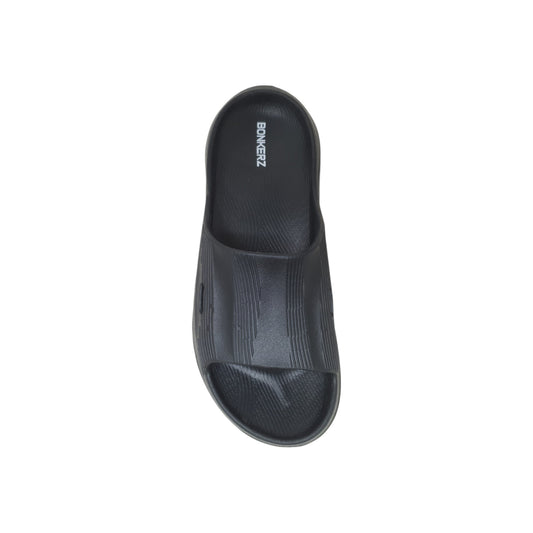 MORRIS-Black Mens Clogs & Sliders