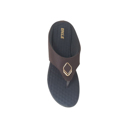 MS-109-X Brown Womens Flats