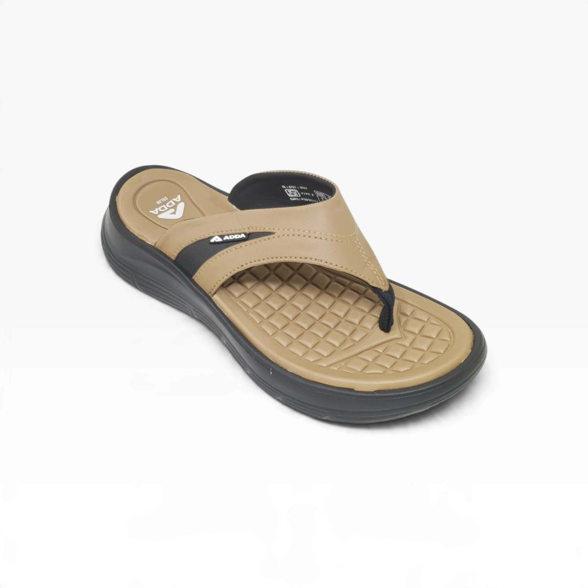 Mustang-02 Beige Mens Clogs & Sliders