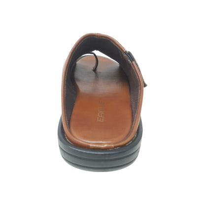 P-957-269 Tan Mens Slippers & Flip Flops