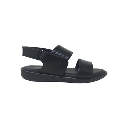 P-970-349 Black Mens Sandals & Floaters