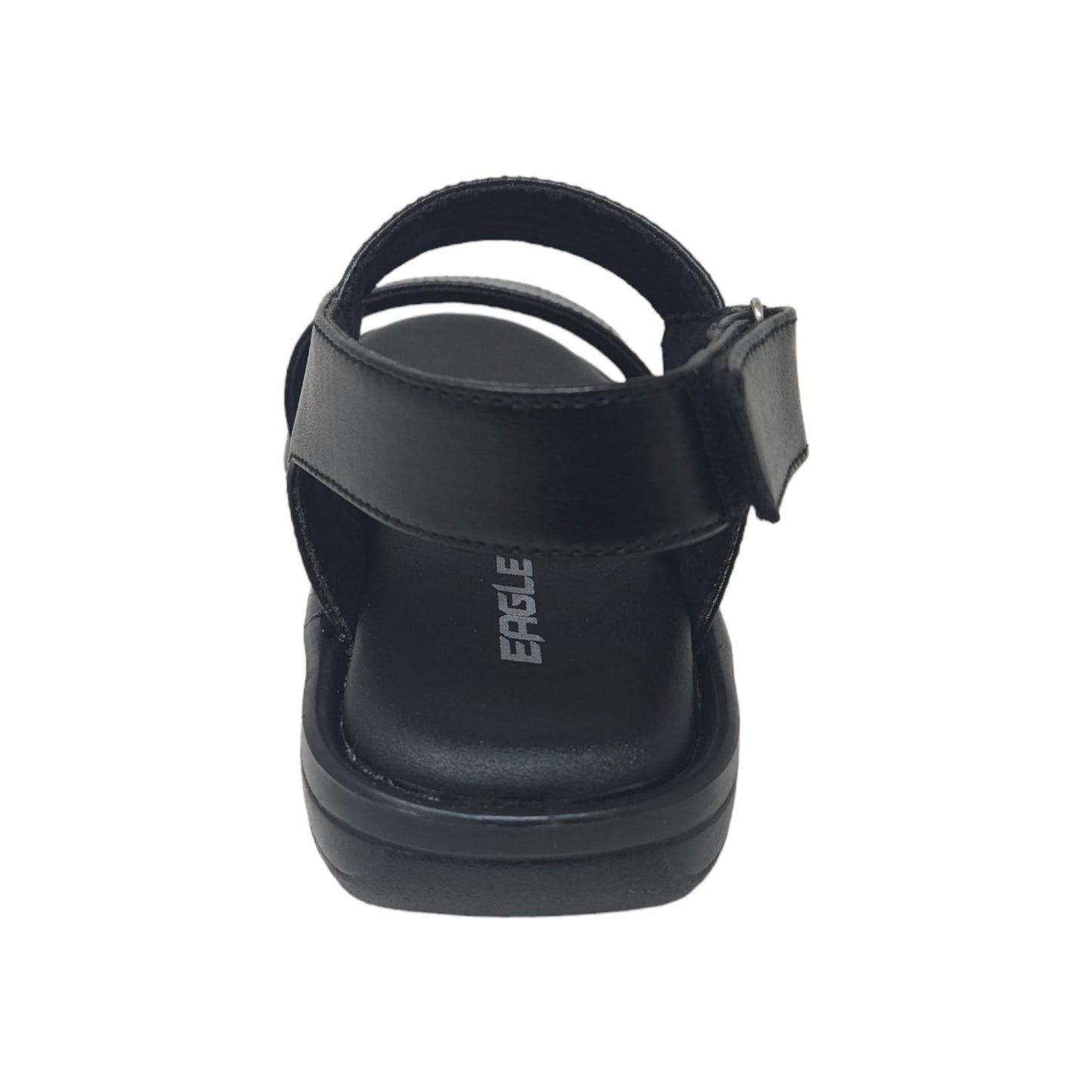 P-970-349 Black Mens Sandals & Floaters