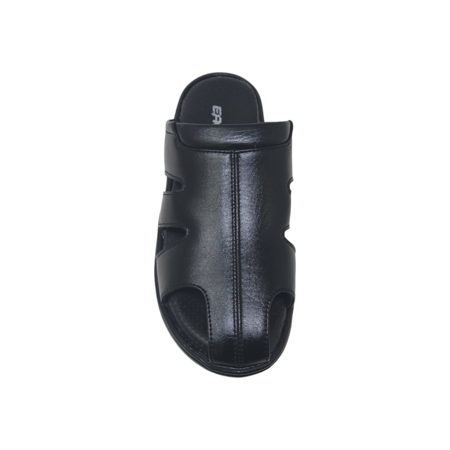 P-971-406 Black Mens Slippers & Flip Flops