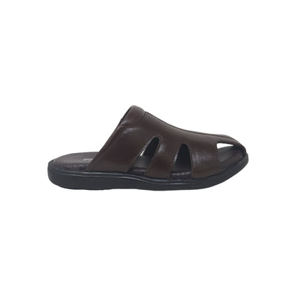 P-971-406 Brown Mens Slippers & Flip Flops