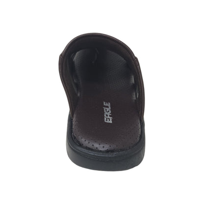 P-971-406 Brown Mens Slippers & Flip Flops
