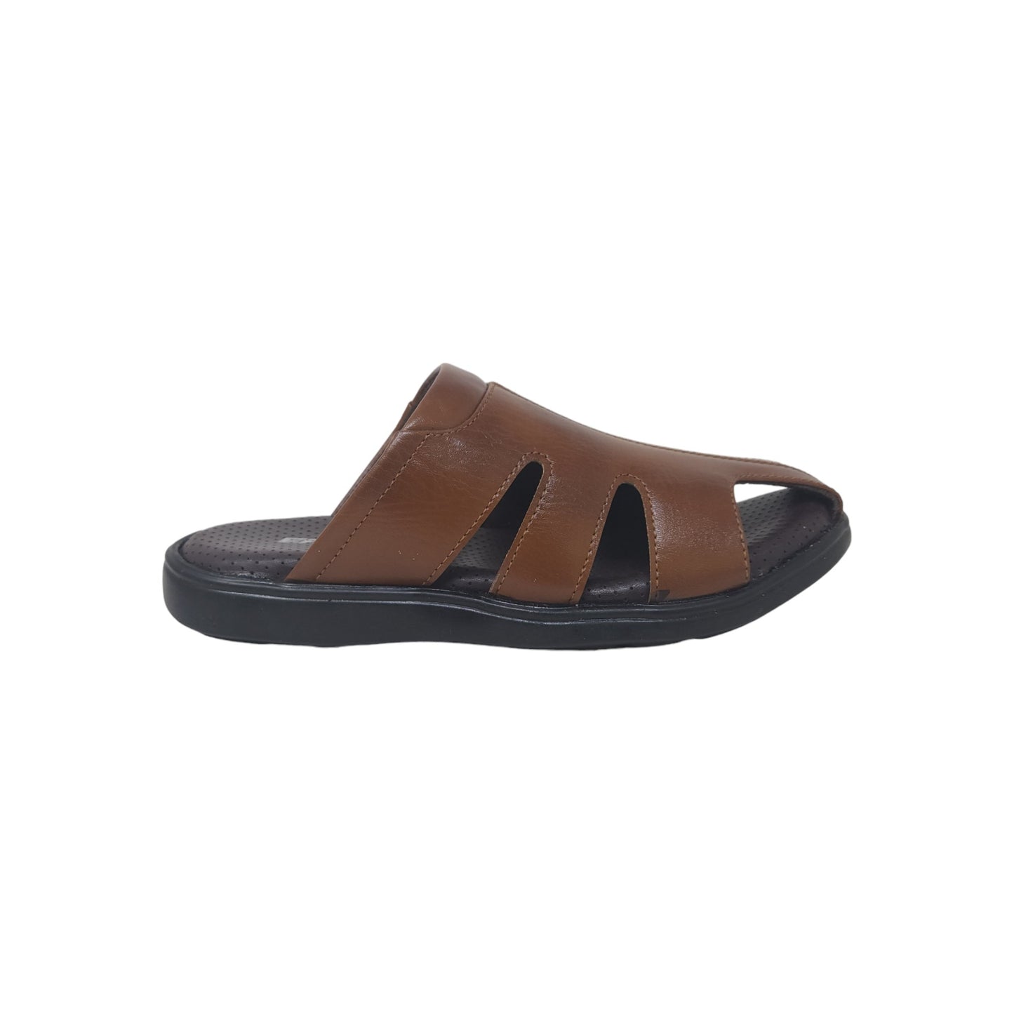 P-971-406 Tan Mens Slippers & Flip Flops