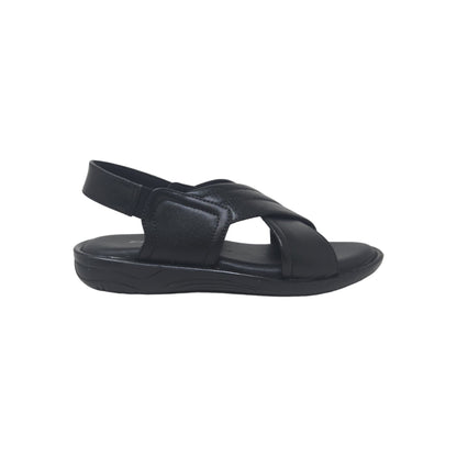 P-975-352 Black Mens Sandals & Floaters