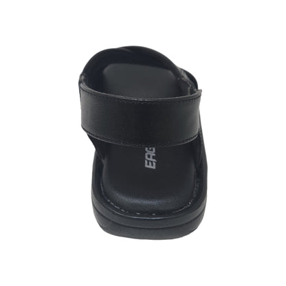 P-975-352 Black Mens Sandals & Floaters