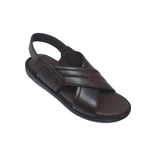 P-975-352 Brown Mens Sandals & Floaters
