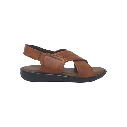 P-975-352 Tan Mens Sandals & Floaters