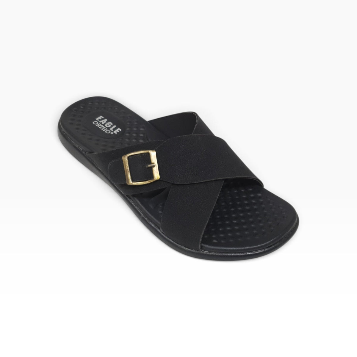 P-995-434 Black Mens Slippers & Flip Flops