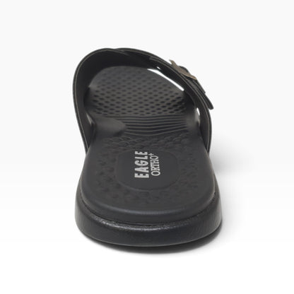 P-995-434 Black Mens Slippers & Flip Flops