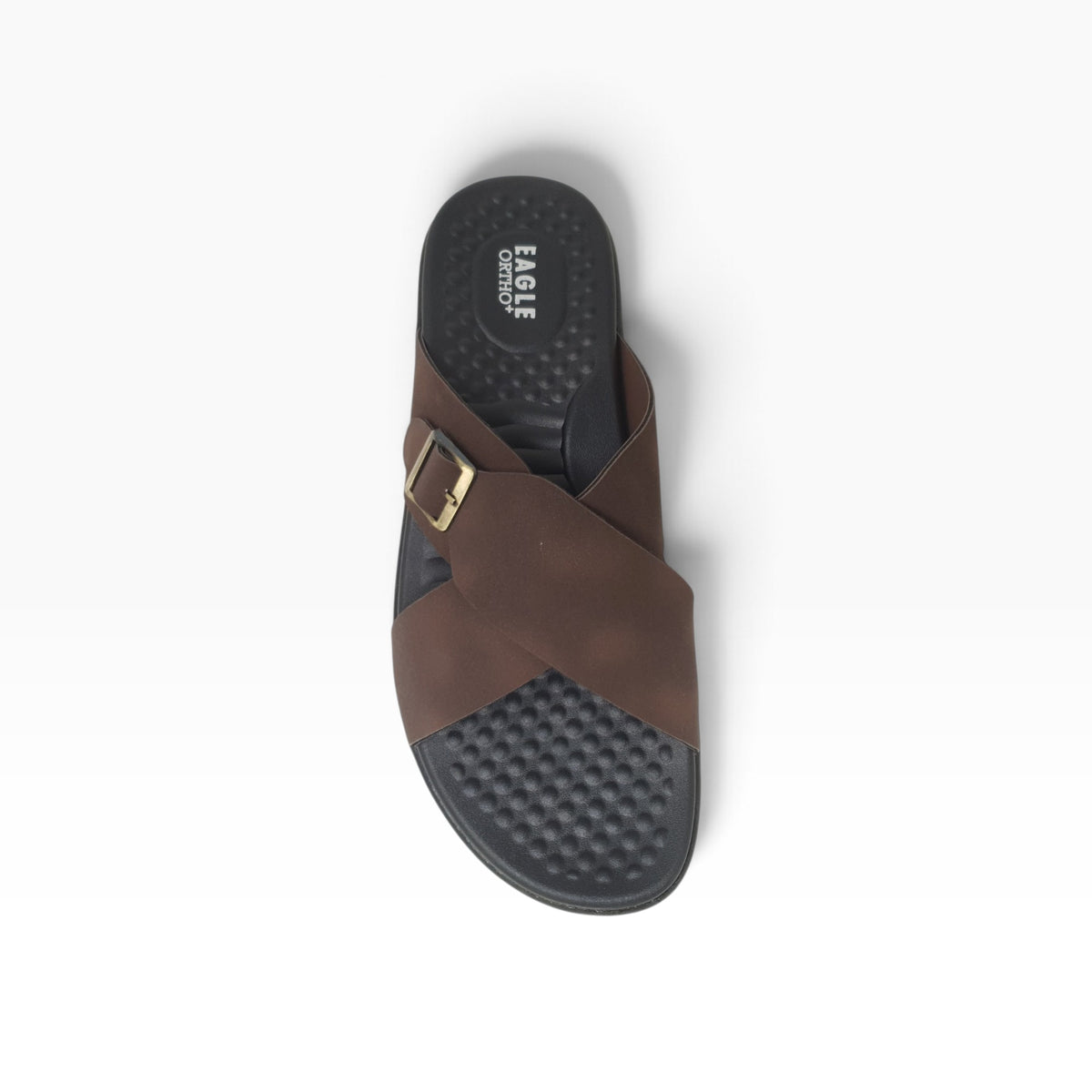 P-995-434 Brown Mens Slippers & Flip Flops