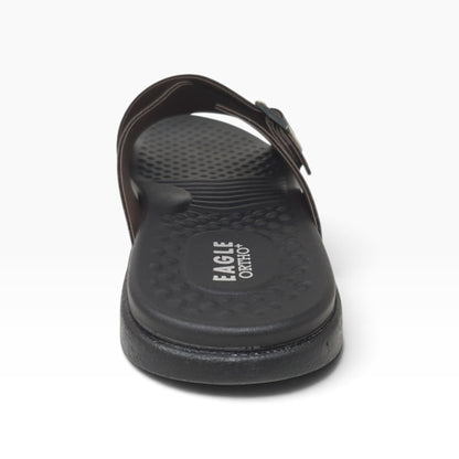 P-995-434 Brown Mens Slippers & Flip Flops