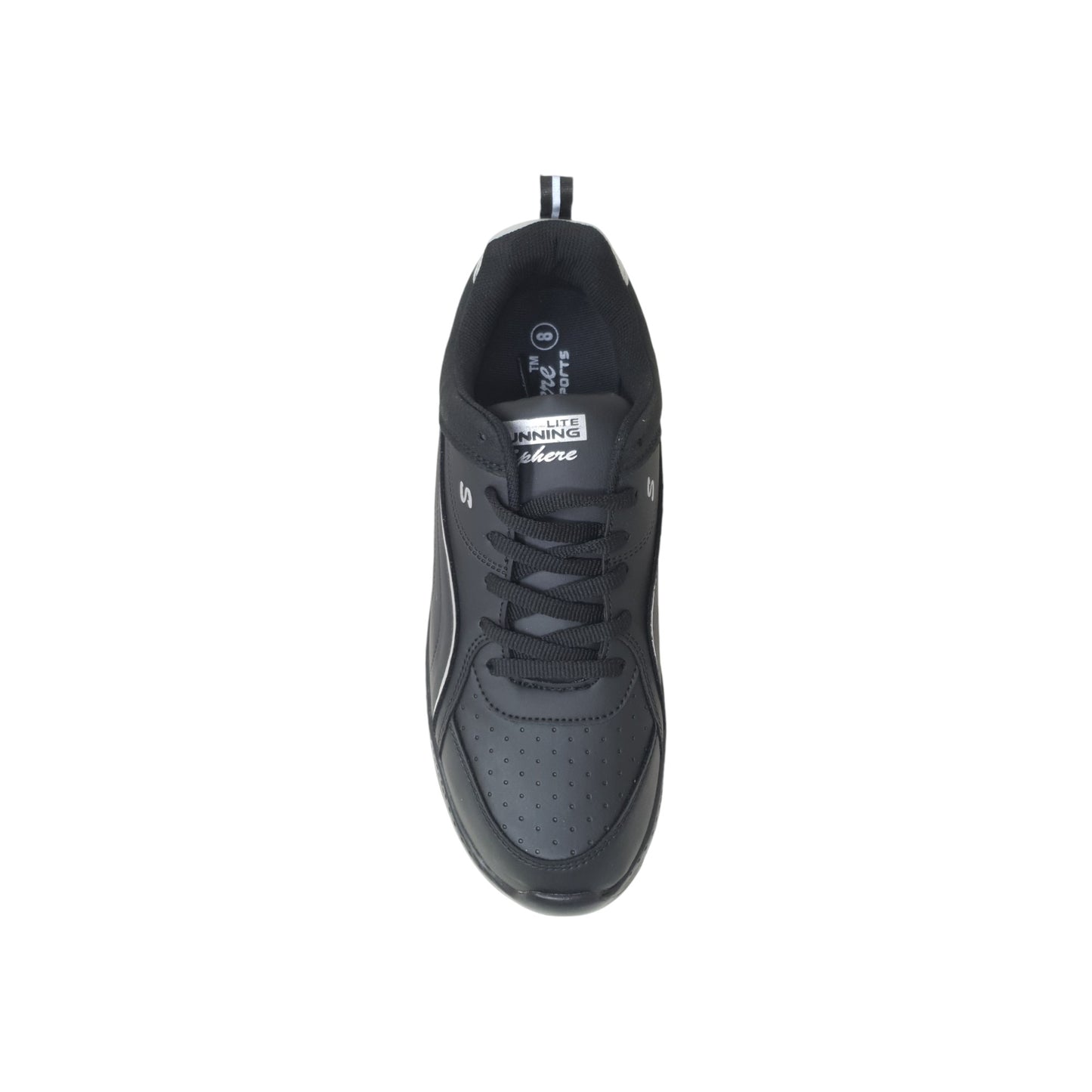 PARLE-Black Mens Sports Shoes