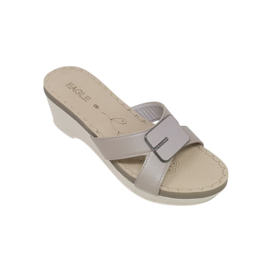 RBM-166 Grey Womens Wedges