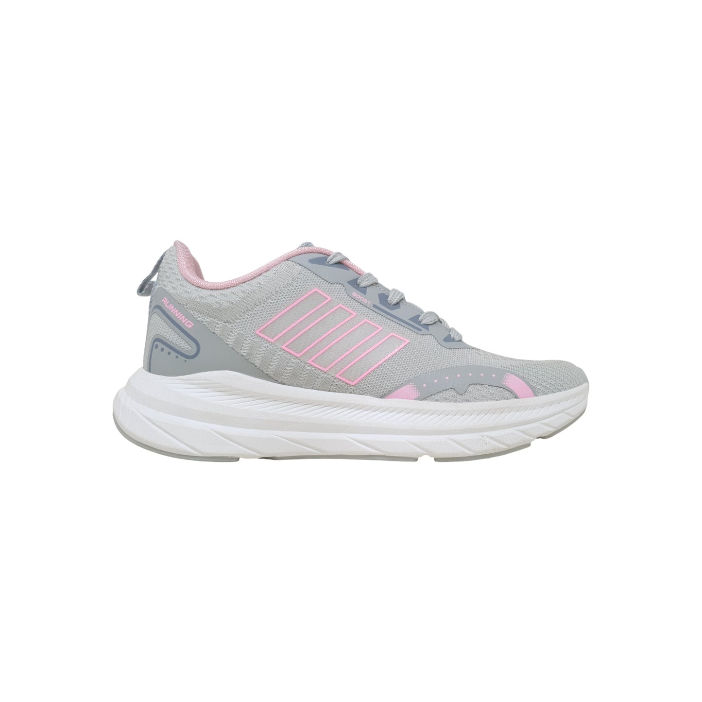 ROSE-Grey Womens Sports Shoes