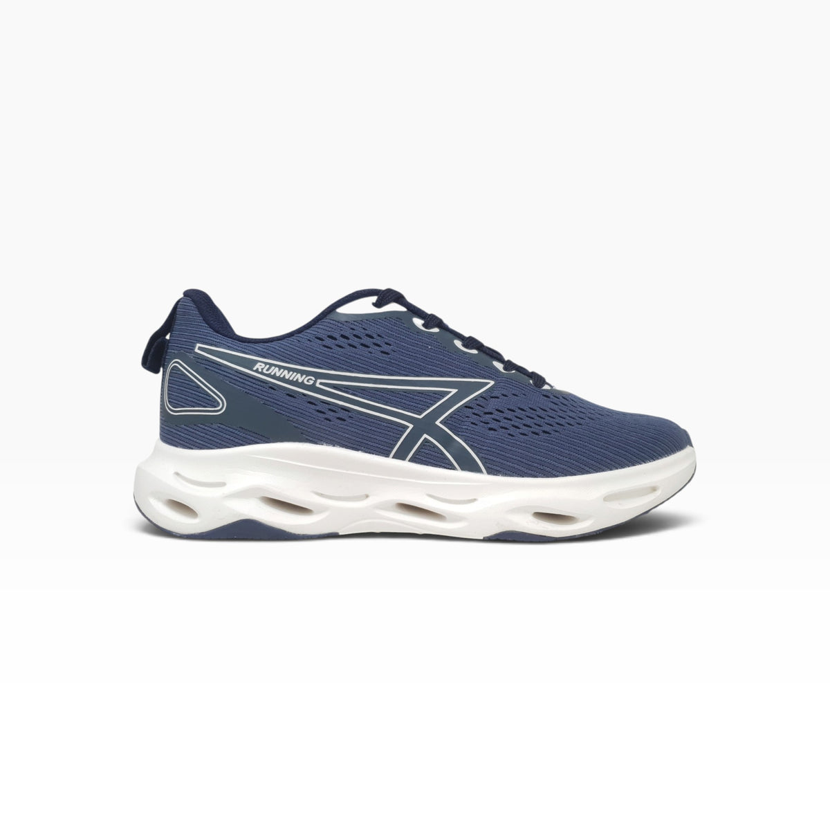 RUNON Navy Mens Sports Shoes