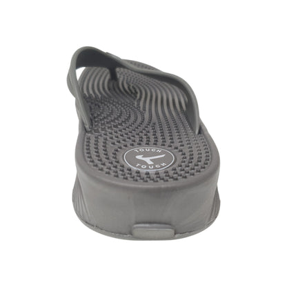 Rambo-01 Gray Mens Clogs & Sliders