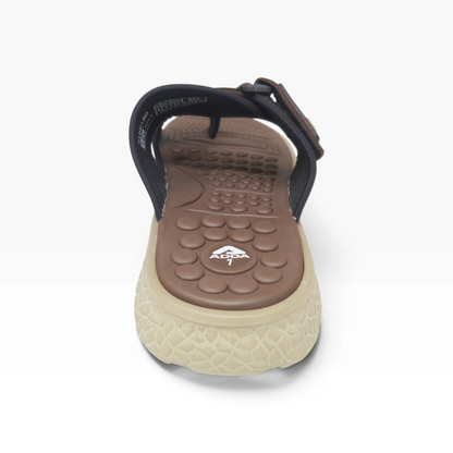 Rock-1 Beige Mens Clogs & Sliders