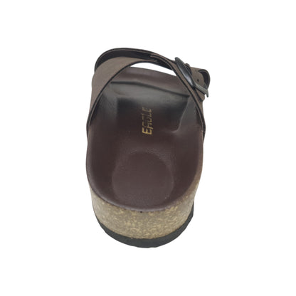 SA-104 Brown Mens Slippers & Flip Flops