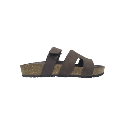 SA-105 Brown Mens Slippers & Flip Flops