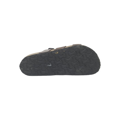 SA-105 Brown Mens Slippers & Flip Flops