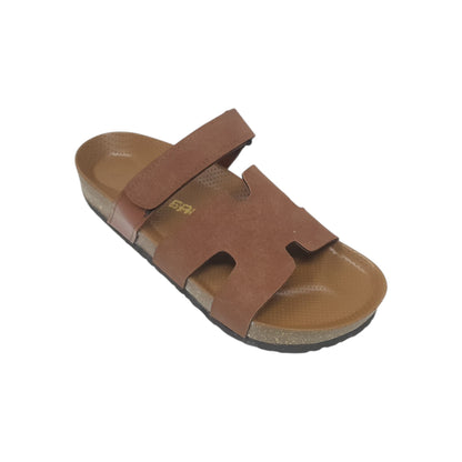 SA-105 Tan Mens Slippers & Flip Flops
