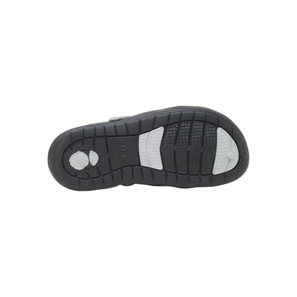 SANDALS-126 Black Mens Clogs & Sliders