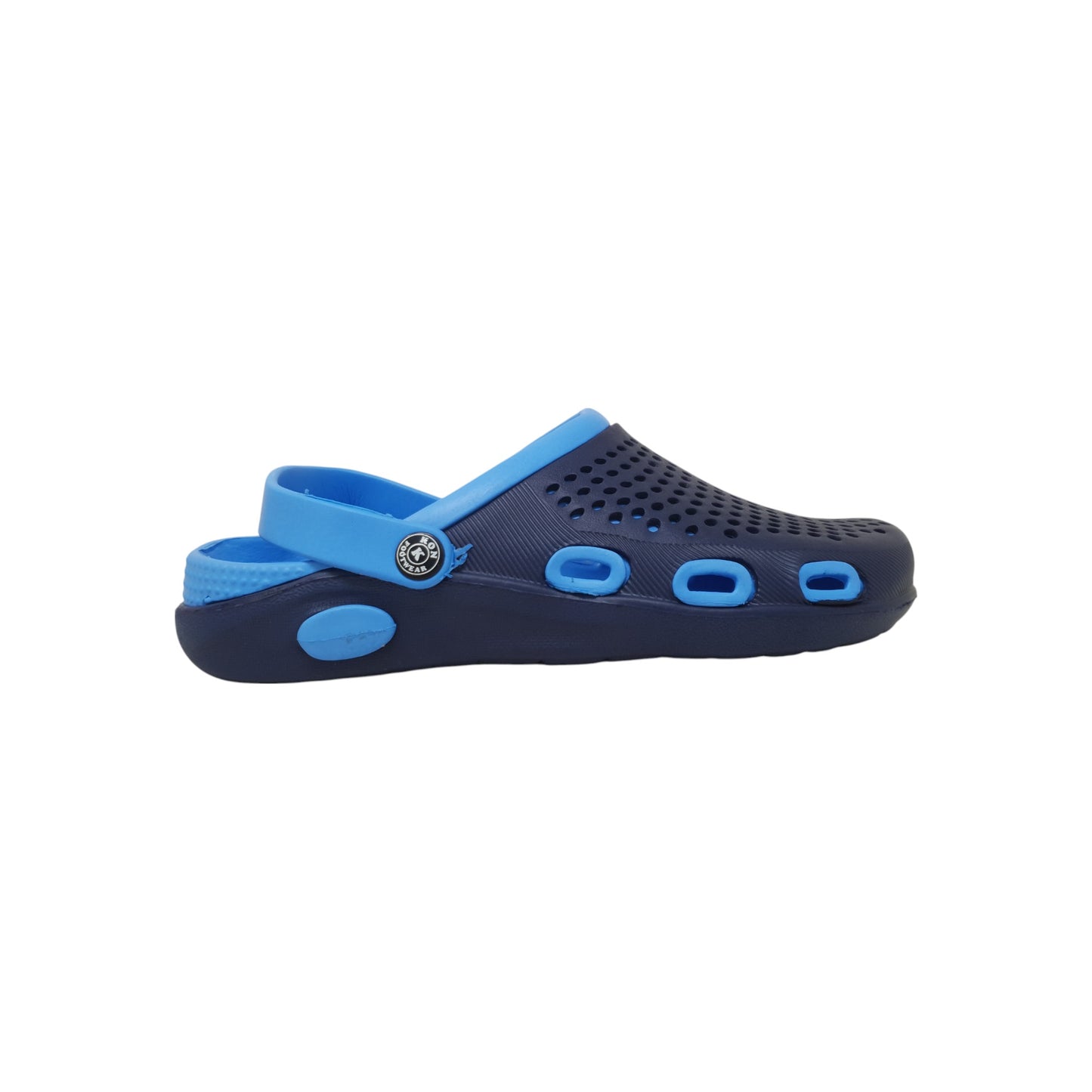 SANDALS-126 Blue Mens Clogs & Sliders