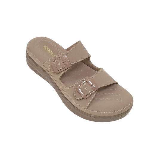 SB-142 Beige Womens Heels & Platforms