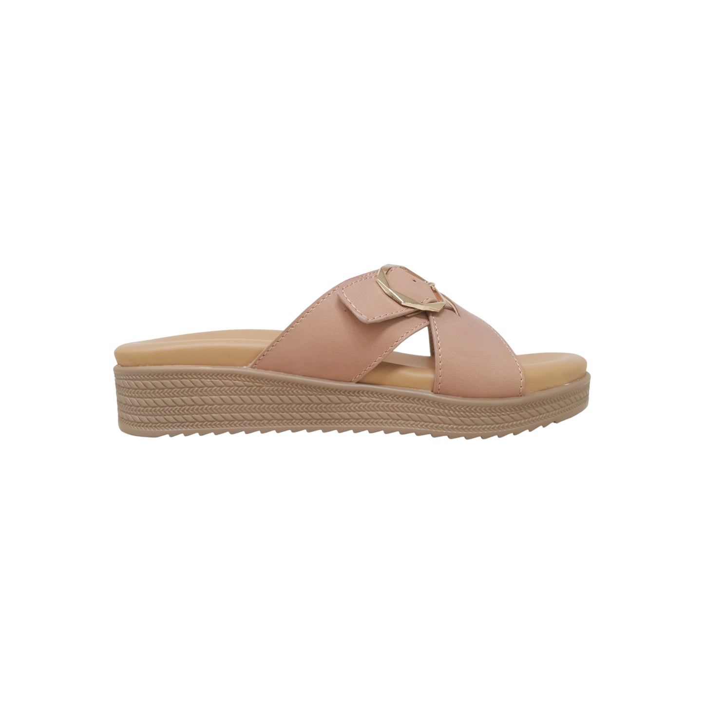 SL-121 Peach Womens Heels & Platforms